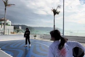 😍谁懂在球场遇到这种直接心动！